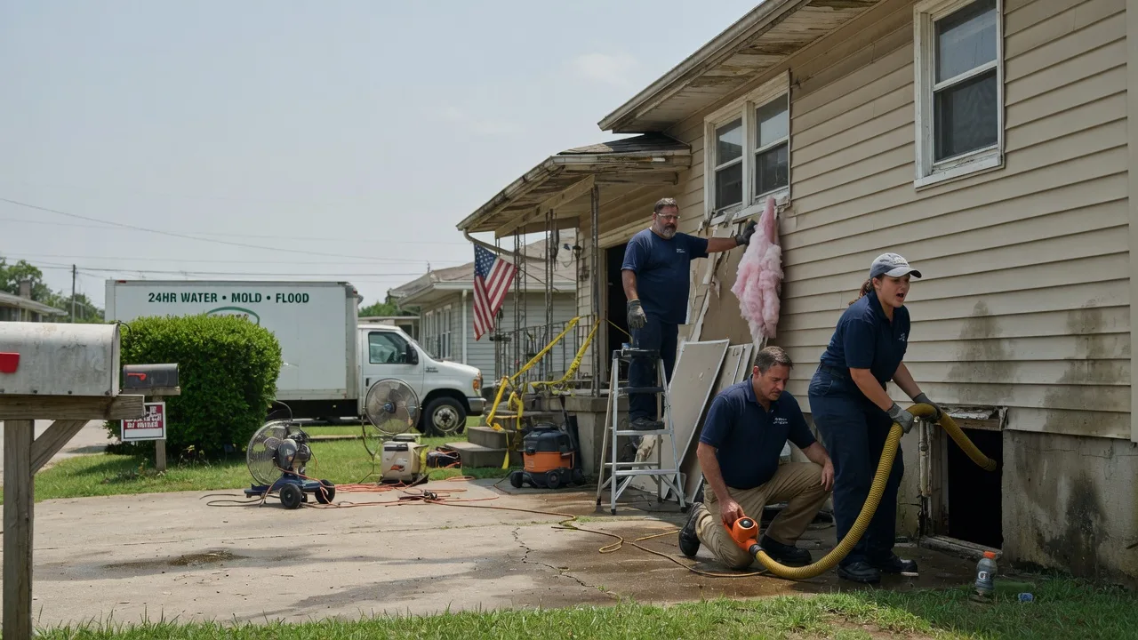 Water Damage Repair in New Salisbury, IN near me